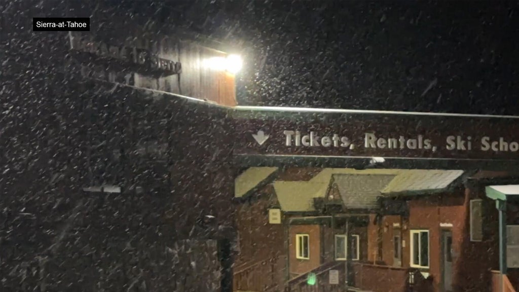Northern California Sierra sees some early-season snow — CBS Bay Area (KPIX), Chanhassen Sports news