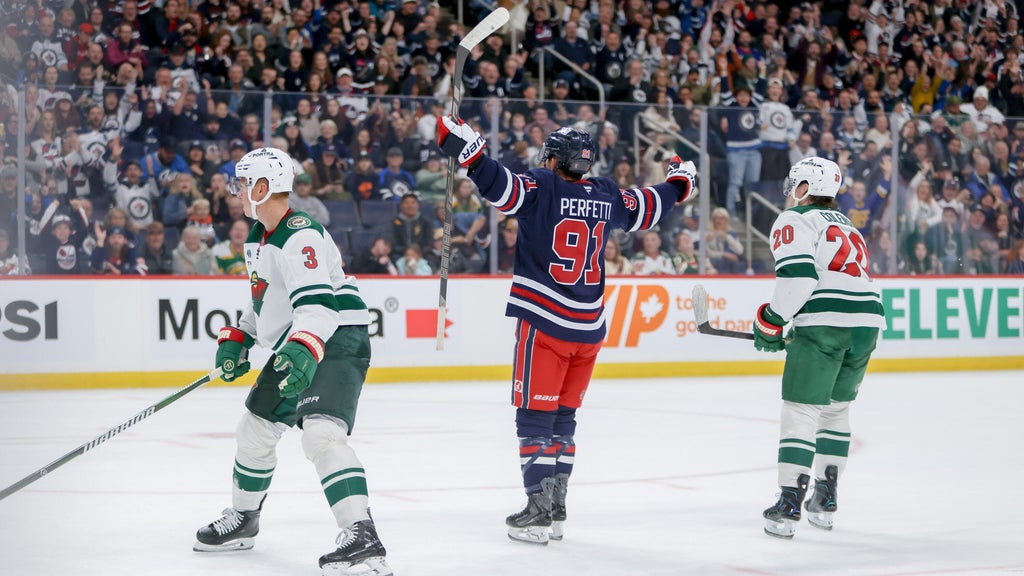 Jets beat the Wild 5-2 as Cole Perfetti scores 2 goals — WCCO / CBS Minnesota, Chanhassen Schools news