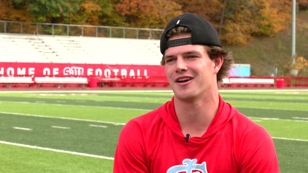 St. John's wide receiver Riley Schwellenbach finding success on the gridiron and baseball field — WCCO / CBS Minnesota, Chanhassen Schools news