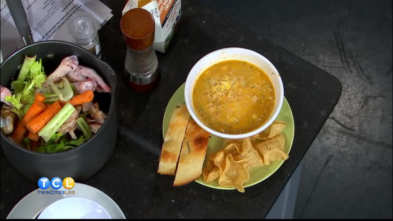 Rob’s Chicken Chili with Bone Broth — KSTP 5, Chanhassen Business news