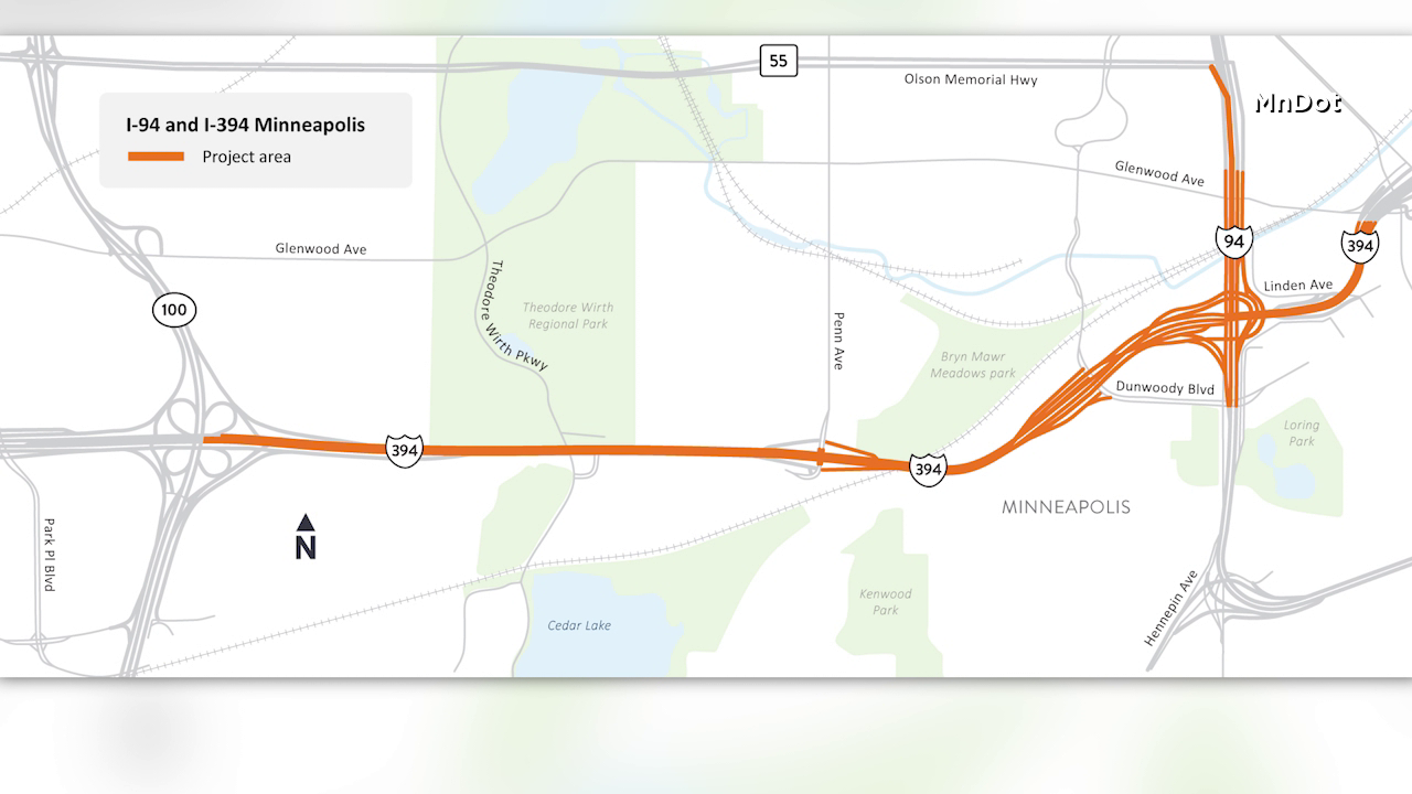 Eastbound I-394 in Minneapolis closing all weekend for highway repairs — KSTP 5, Chanhassen Business news