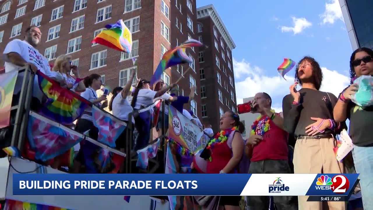 Inside the Central Florida workshop helping create floats for Come Out With Pride — WESH 2 Orlando, Chanhassen Business news