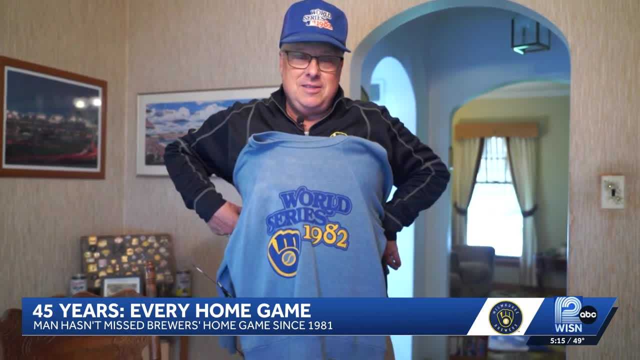 He hasn't missed a game since 1981, now he's hoping for a World Series win — WISN 12 Milwaukee, Chanhassen Sports news