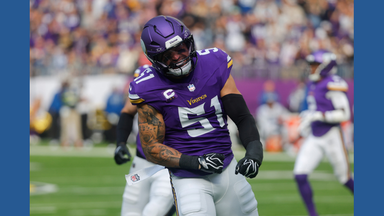 Vikings linebacker Blake Cashman has found his home in the middle of the NFL's most dominant defense β KARE 11 Sports