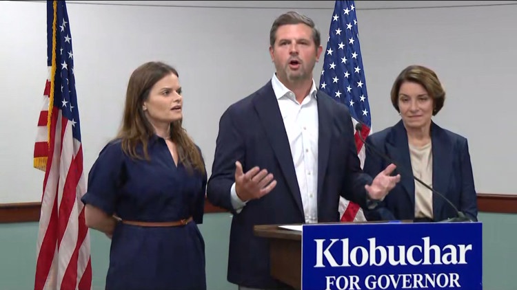 Parents of Harper Moyski backing Amy Klobuchar for governor — KARE 11 Local, Chanhassen Community news