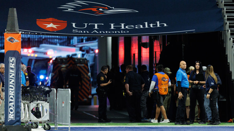 Military member dies after falling while rappelling from Alamodome's ceiling before UTSA vs. Navy game — NewsWest 9 (Permian Basin), Chanhassen Sports news