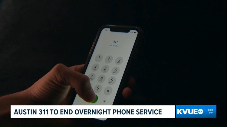 Austin 311 non-emergency call center to close overnight service starting Nov. 1 — KVUE (Austin), Chanhassen Community news