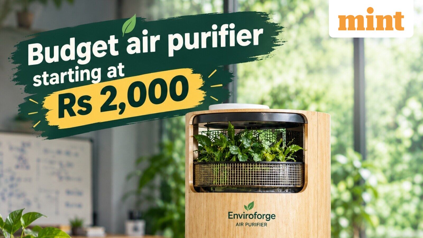 IIT Bombay scholar builds low cost air purifier starting at ₹2,000, can bring down AQI by 85% - How he did it? Details — Mint India, Chanhassen Technology news